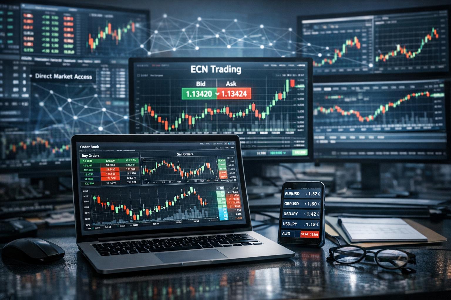 Electronic Communication Network (ECN) Forex brokers
