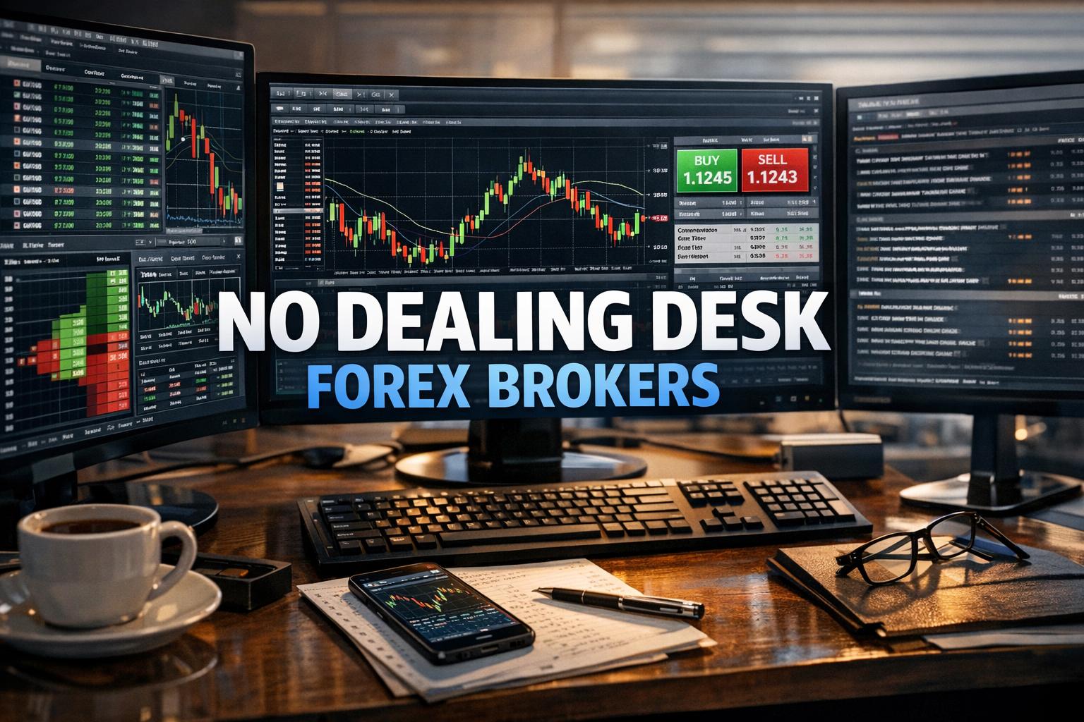 No Dealing Desk (NDD) Forex brokers